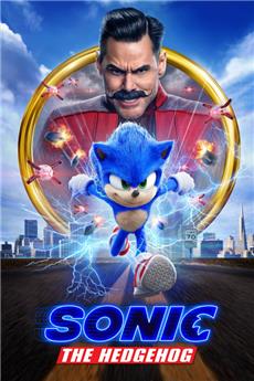 Sonic the Hedgehog (2020) bluray - Movie Poster